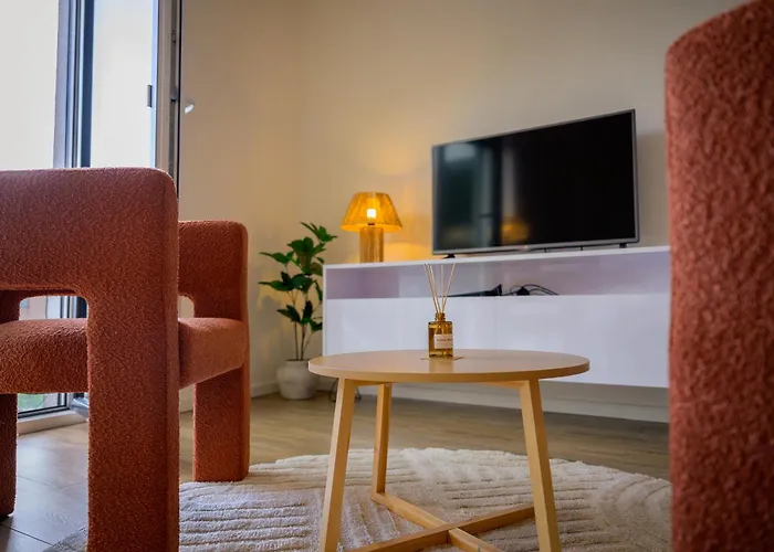 Lejlighed Boho V Centre, Smart & Self Check-in 24h,private Parking