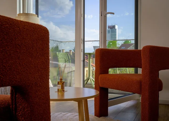 Lejlighed Boho V Centre, Smart & Self Check-in 24h,private Parking *