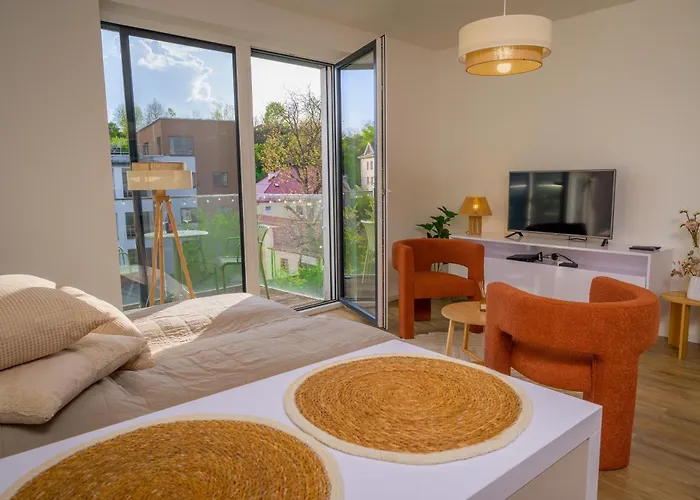 Lejlighed Boho V Centre, Smart & Self Check-in 24h,private Parking Banská Bystrica